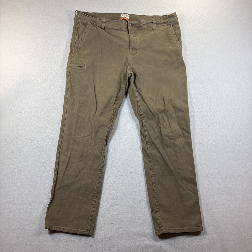 Weatherproof Men's 40x32 Relaxed Fit Cedar Brown Carpenter Pants Workwear